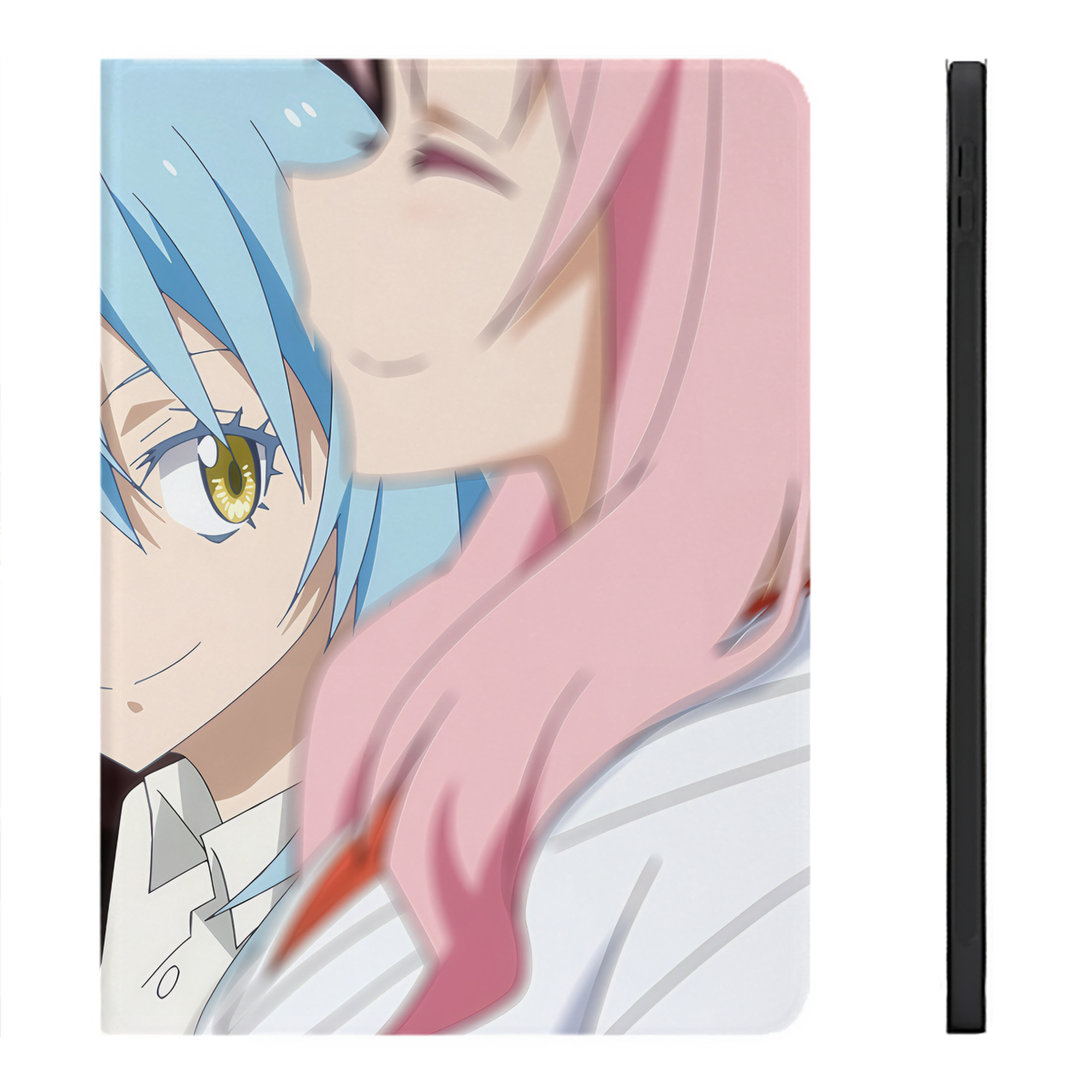 （画像用） 転スラ Regarding Reincarnated to Slime IPadケース ペンホルダー付き ブックスタイルデザイン